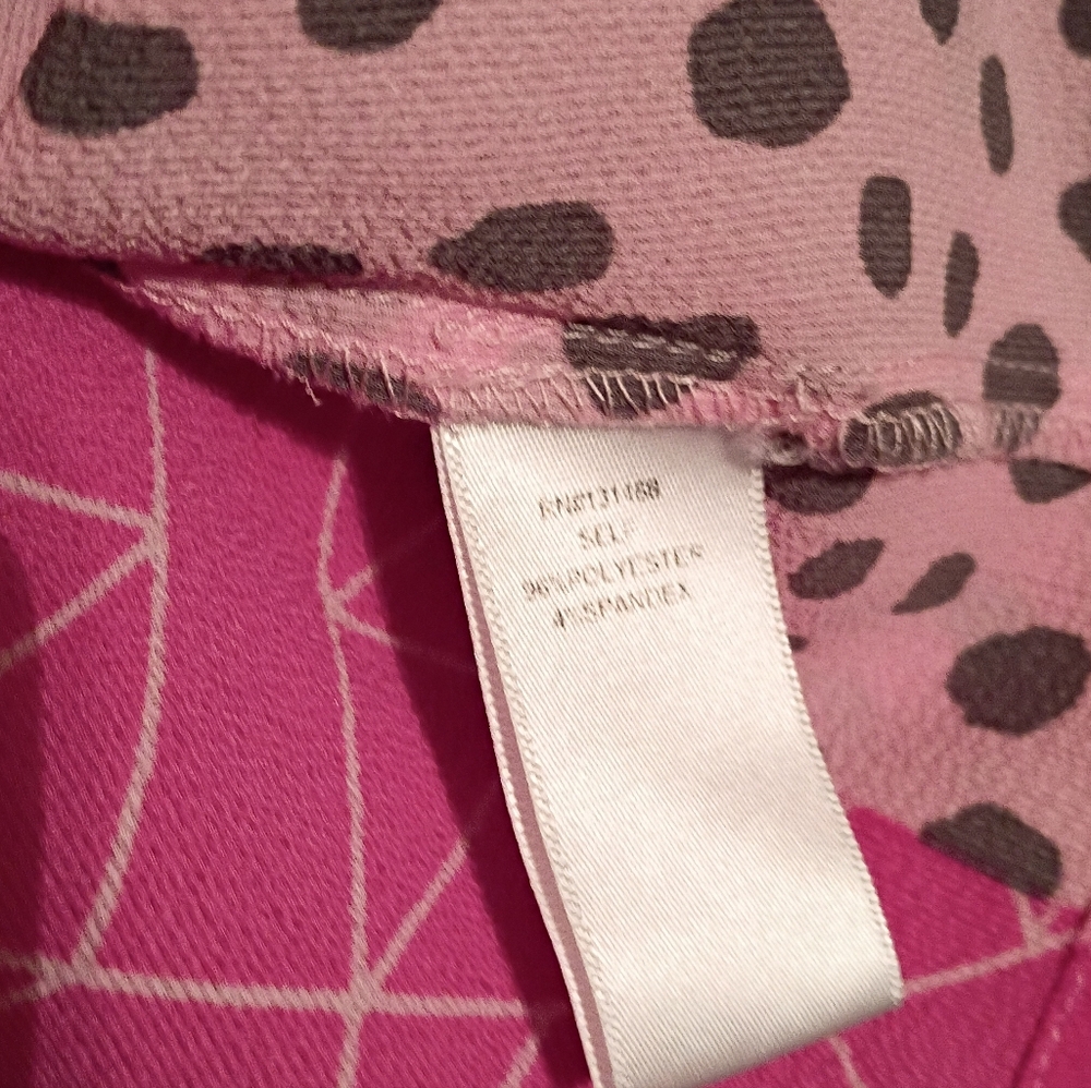 Fate Multicolor Patchwork Blouse Size M - image 7